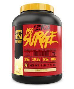 Whey Isolate Protein: MUTANT ISO SURGE WHEY PROTEIN ISOLATE 5LB