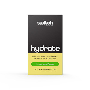 SWITCH NUTRITION HYDRATE ELECTROLYTES 20x6G