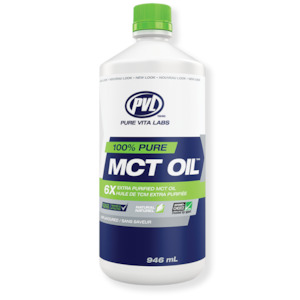 PVL 6x Extra Purified 100% Pure MCT Oil 946mL