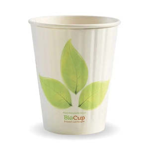 Double Wall Paper Cup 295ml Leaf