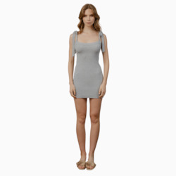 Clothing: caitlin crisp marsden 2.0 mini dress grey marle