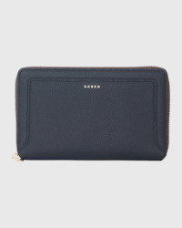 saben lisbon travel wallet black