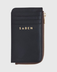 saben winona card holder black