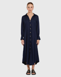 tuesday geri dress navy