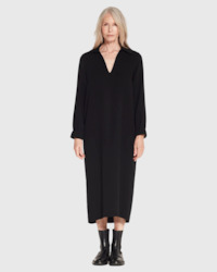 juliette hogan tracey tunic (triacetate drape) black