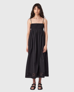 remain celia maxi dress black