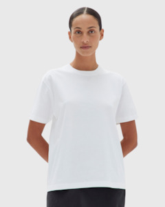 Organic Base Tee White