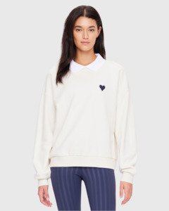 Pascal Collared Crew Creme