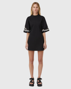 Serene Tee Dress Black