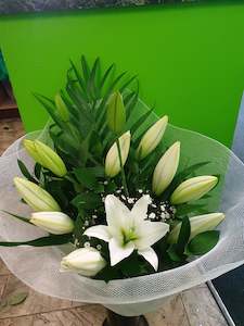 Florist: Luscious Lilies White