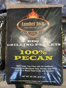 Lumberjack Grilling Pellets: Lumberjack 100% Pecan 20lb bag