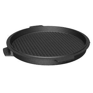 Big Green Egg: Big Green Egg Dual-Sided Cast Iron Plancha Griddle 10.5"