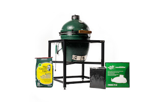 Big Green EGG Large bundle on Modular nest - 128434