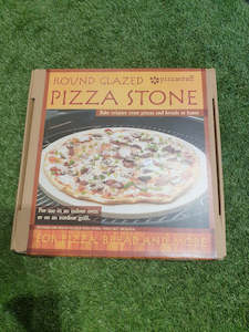 Pizzacraft: Round Glazed Pizza Stone 14 inches