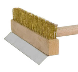 Wood Fired Pizza Oven Brush/Scraper