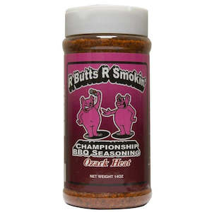 R Butts R Smokin' Ozark Heat BBQ Rub 14oz