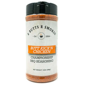 R Butts R Smokin' Butt Kick'n Chicken BBQ Rub 13oz