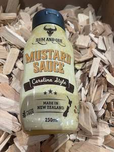 Rum And Que: Rum and Que Slap it On Mustard