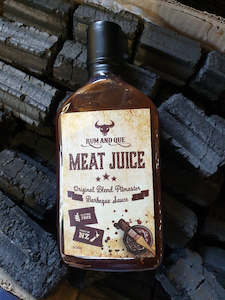 Rum And Que: Rum And Que Meat Juice