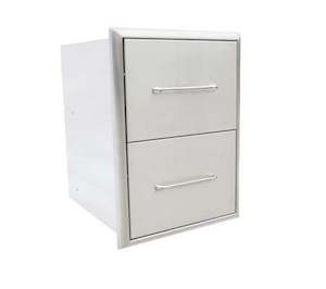 Saber: SABER® Built-In Two Drawer Cabinet