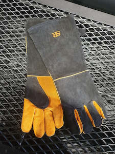 Steve Raichlen: SR Extra Long Leather Pair of Gloves