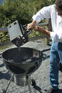 Steve Raichlen: Steven Raichlen Ultimate Square Charcoal Chimney Starter