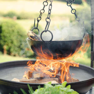 Uk Firepits: Fire Pit Hanging Cooking Bowl HCB1 - 130140