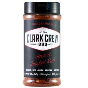 Clark Crew: Clark Crew Jack'D Brisket Rub