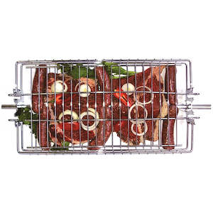 Outdoor Magic Spit Grill Basket