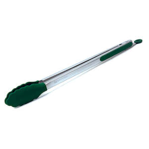 No Weight: Big Green Egg Silicone Tipped Tongs 16in - 116864