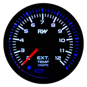 Raceworks 52mm Electronic EGT Gauge Kit - BC Direct