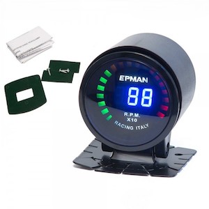 2" SMOKED FACE DIGITAL L.E.D. RPM GAUGE EPMAN - BC Direct