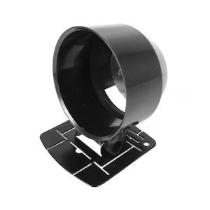 60MM STEPPER GAUGE HOLDER BLACK - BC Direct