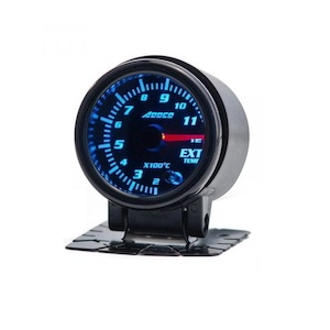 ADDCO 52MM EXHASUT TEMP GAUGE - 7 COLOUR - BC Direct