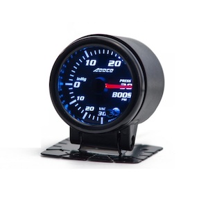 ADDCO BOOST GAUGE PSI- 7 COLOUR - BC Direct