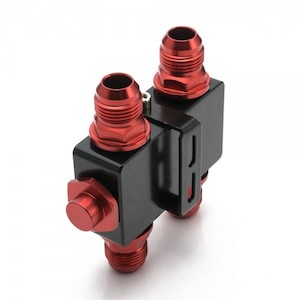 AN10 OIL FILTER SANDWICH ADAPTOR WITH IN-LINE OIL THERMOSTAT - BC Direct