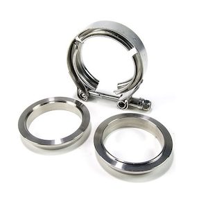 1.5' STAINLESS STEEL V-BAND CLAMP SET (38MM) - BC Direct