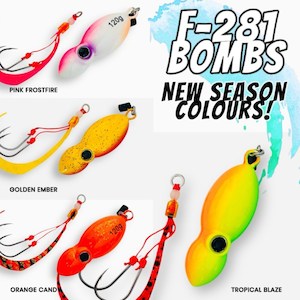 New Seasons F-281 Bombs 40g – 120g