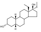 13β,17α-Diethyl-5β-gonane-3α,17β-diol