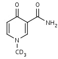 N-Methyl-d3-4-pyridone-3-carboxamide