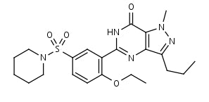 N: Norneosildenafil