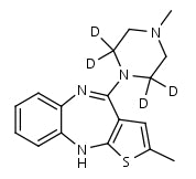 Olanzapine-d<sub>4</sub>