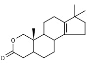 17,17-Dimethyl-2-oxa-18-norandrost-13-en-3-one