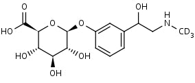 (R/S)-Phenylephrine-d<sub>3</sub> Glucuronide