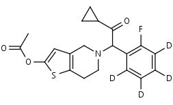 P: Prasugrel-d4