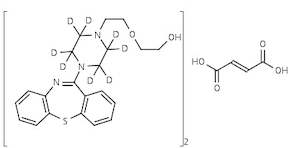 Quetiapine-d8 Hemifumarate