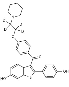 R: Raloxifene-d4