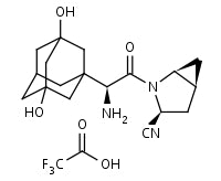 S: 5-Hydroxysaxagliptin TFA Salt