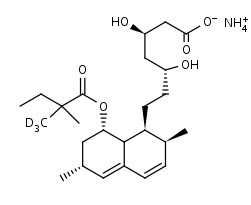 Simvastatin Acid-d3 Ammonium Salt