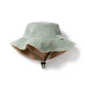 Wilson & Frenchy - Organic Terry Sun Hat - Pistachio ***DUE LATE OCT***